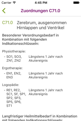 DiagnoseFinder screenshot 2