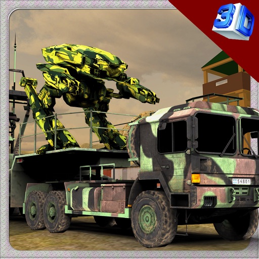Robot Transport Truck & Driving Simulator Game Icon