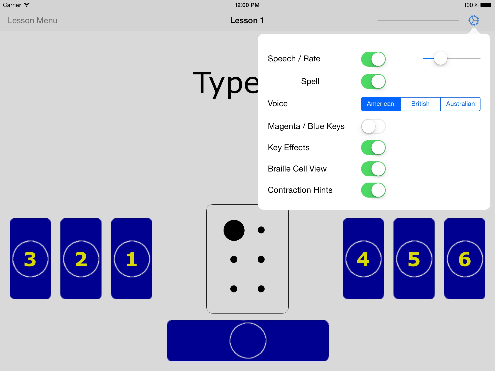 Braille Tutor+ screenshot 4