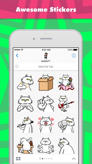 Mad Fat Cat贴纸，设计：doddis77(圖1)-速報App