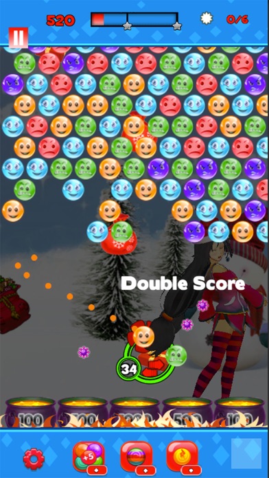 Bubble Baby Bounce : Christmas screenshot 3