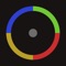 Swipe the ball in the middle to its corresponding colour on the coloured ring