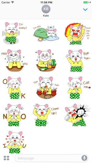 Fletcher The Funny Cat Stickers(圖3)-速報App