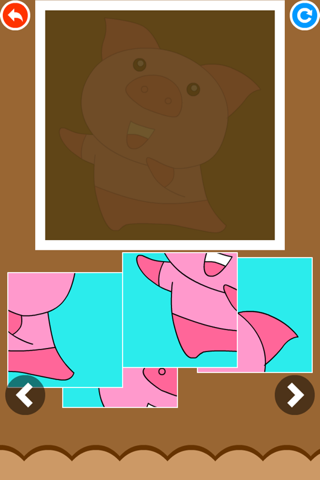 Animal puzzle Doodle Coloring screenshot 4