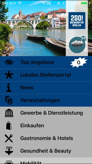 2GO! Bremgarten Wohlen(圖2)-速報App