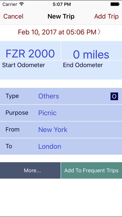 Trip Miles Plus