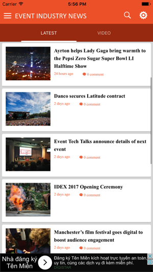 Event Industry News 2017(圖1)-速報App