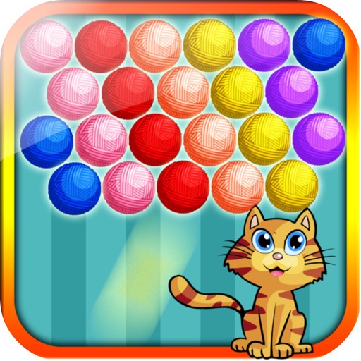 Cat Play Bubble Journey Icon