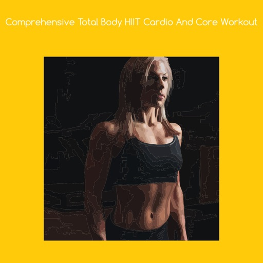 Comprehensive Total Body HIIT cardio and core work icon