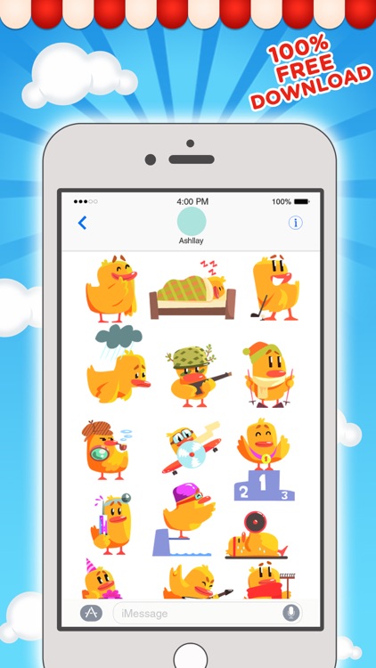 Duckmoji-duckling Emojis & Stickers for pet owners screenshot-3