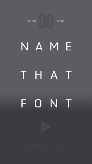 Name That Font