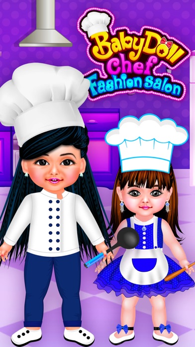 Baby Doll Chef Fashion Salon Screenshot on iOS