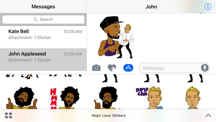 Major Lazer Stickers