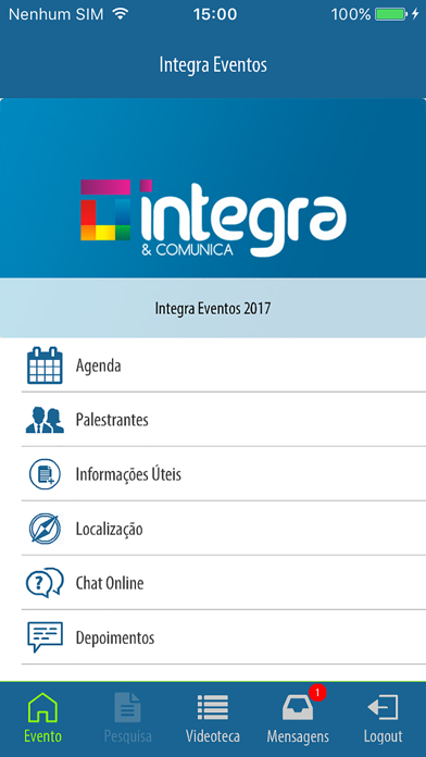 How to cancel & delete Integra Eventos from iphone & ipad 2