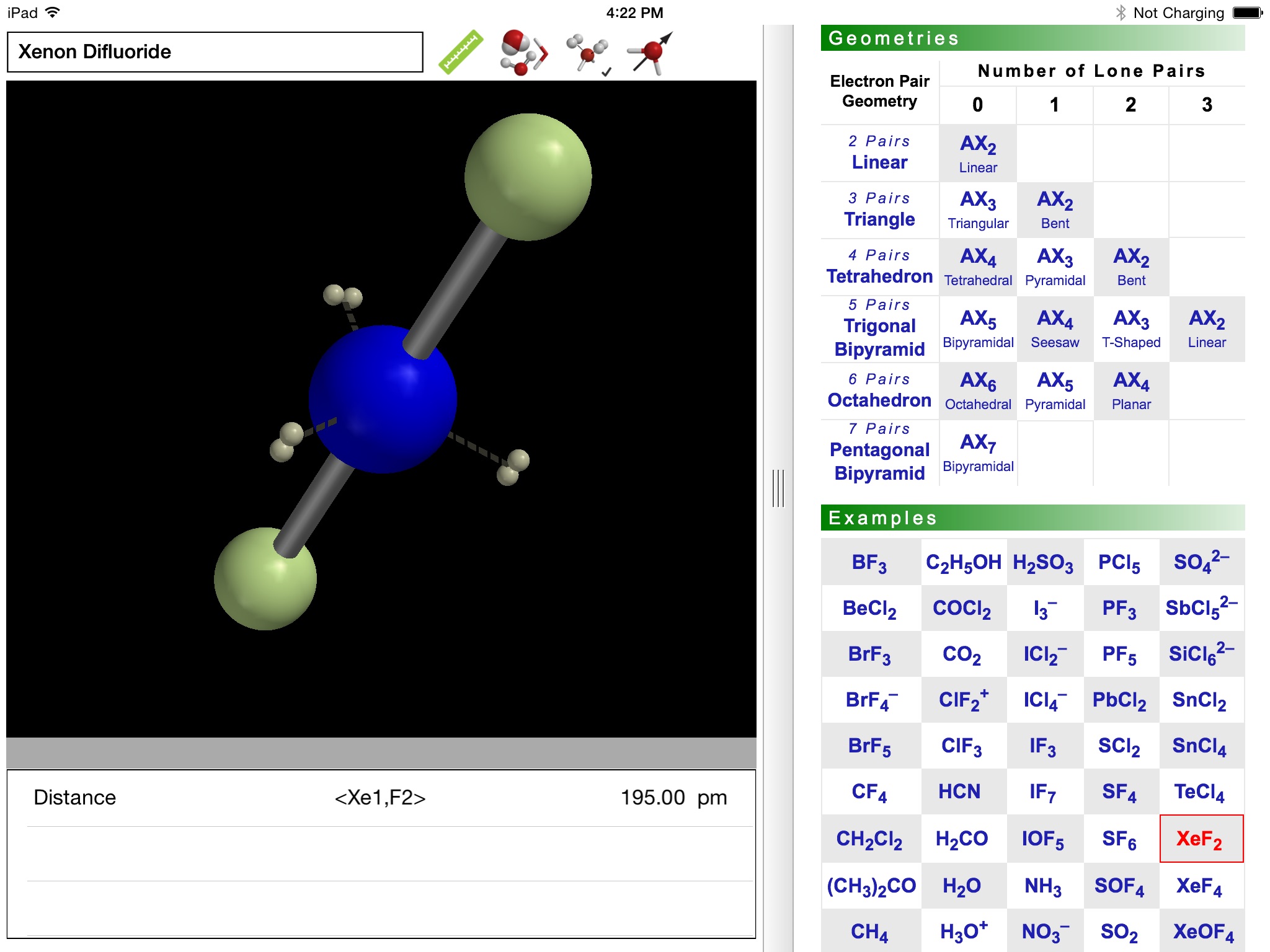 ODYSSEY VSEPR Theory screenshot 2