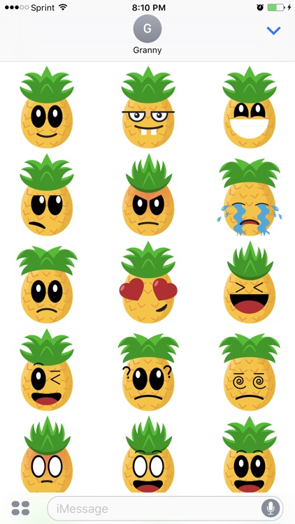 Friendly Fruits Sticker Pack