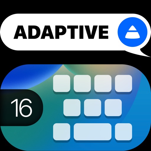 Sales Keyboard - ADAPTIVE Text