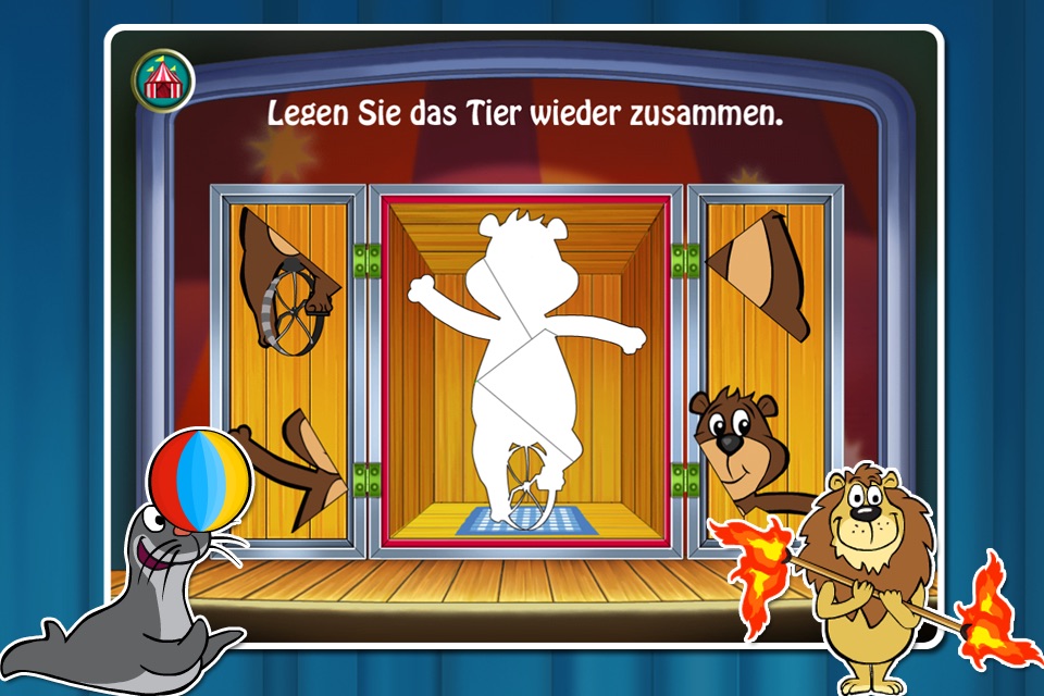 Animal Preschool! Circus screenshot 2