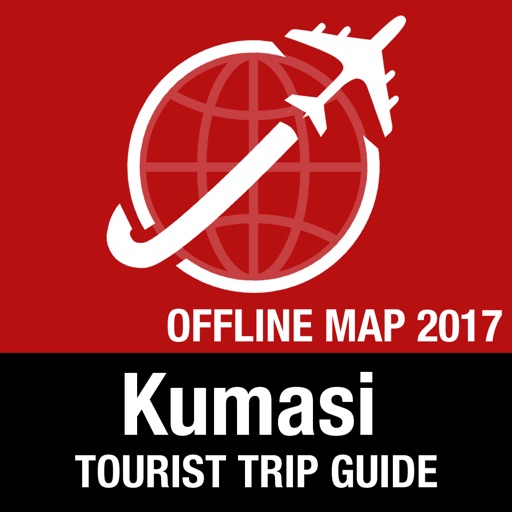 Kumasi Tourist Guide + Offline Map icon