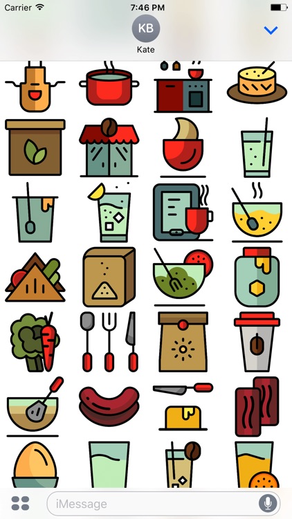 BreakfastMoji - Morning Stickers screenshot-4