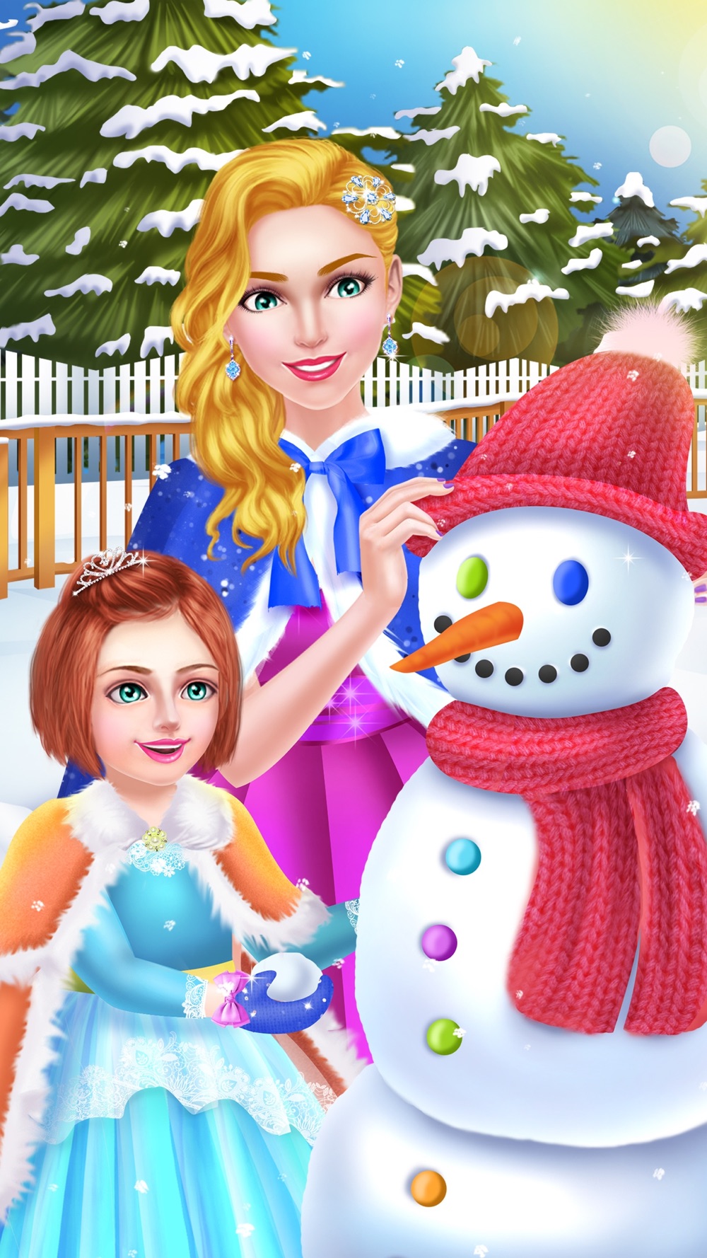 Royal Family Winter Salon - Snow Princess Makeover hack tool