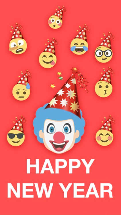 New Year Emoji - Emojis Sticker For iMessage screenshot-0