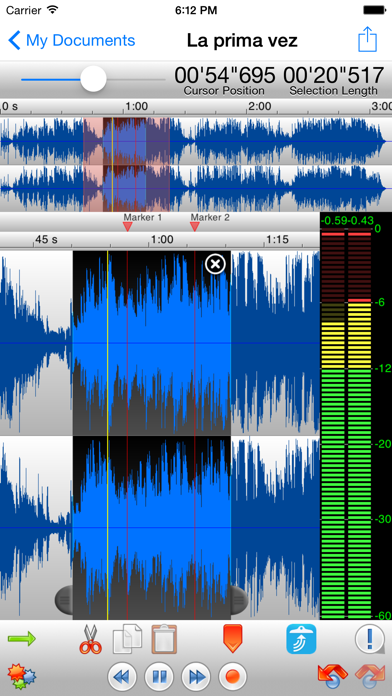 TwistedWave Audio Editor Screenshot 1