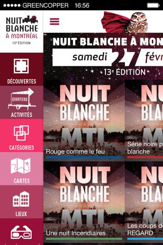 Nuit blanche à Montréal 2018 screenshot 2