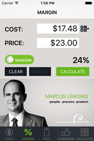 Cost Margin Calculator screenshot 2