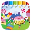 Candy House Coloring Book Game For Kids