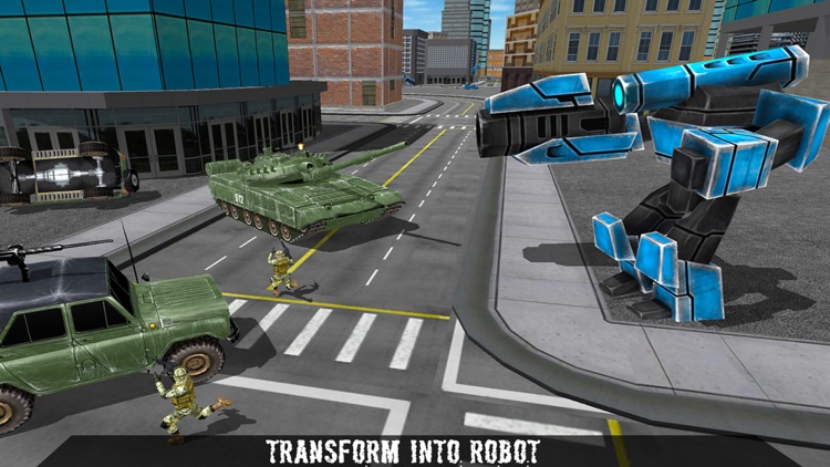 Flying Hero Robot: City Police Super Car Simulator
