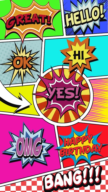 Comics Pop Art Stickers