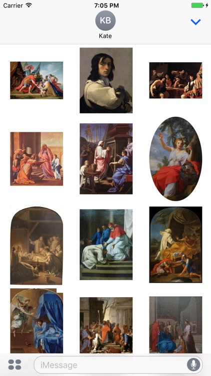 Eustache Le Sueur Artworks Stickers