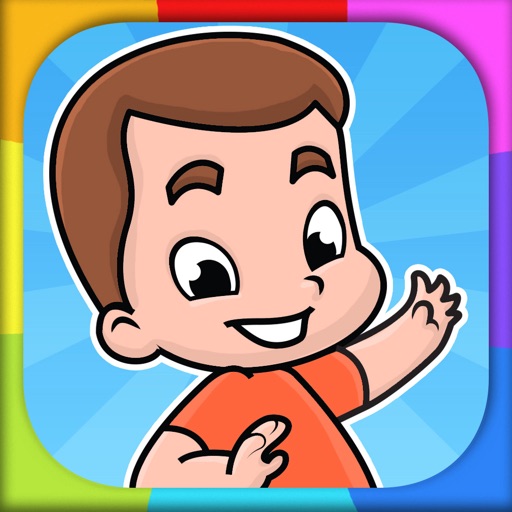 Coloring Pages for Boys - Coloring Games For Kids Icon