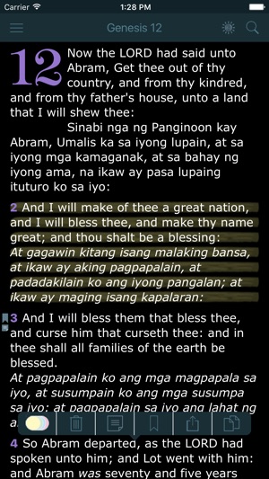 Tagalog English Bilingual Bible (Ang Biblia - KJV)(圖2)-速報App