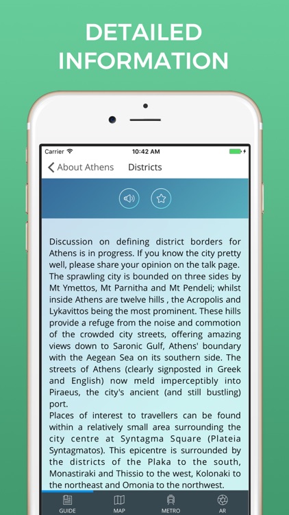 Athens Travel Guide with Offline Street Map screenshot-3
