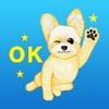 Animated Yorkshire Terrier Dog Sticker