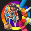 Pirates Boy Coloring Book for Little Kids