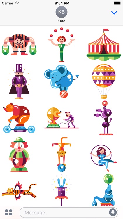 Circus Sticker Pack