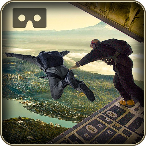 VR Military Paragliding Game - Virtual Reality Sim iOS App