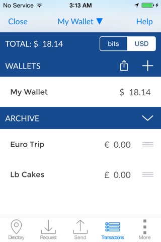Coinsource Bitcoin Wallet screenshot 4