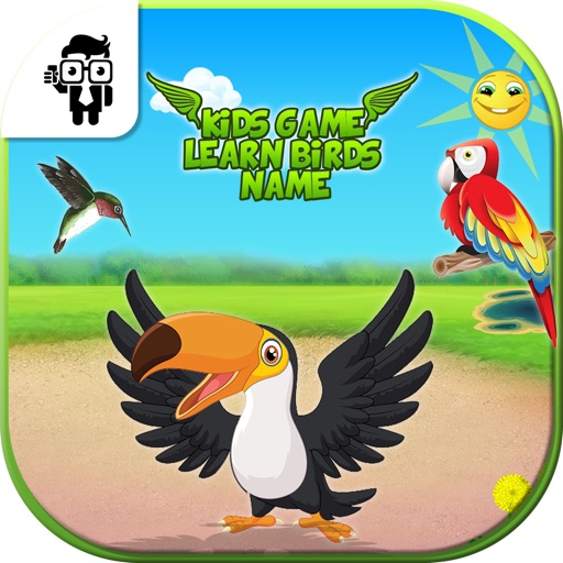 Kids Game Learn Birds Name Icon