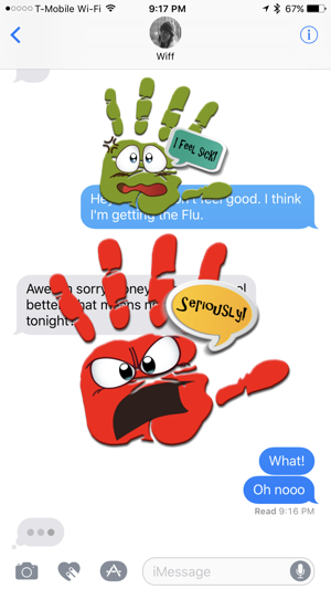 Talk to the Hand Stickers(圖3)-速報App