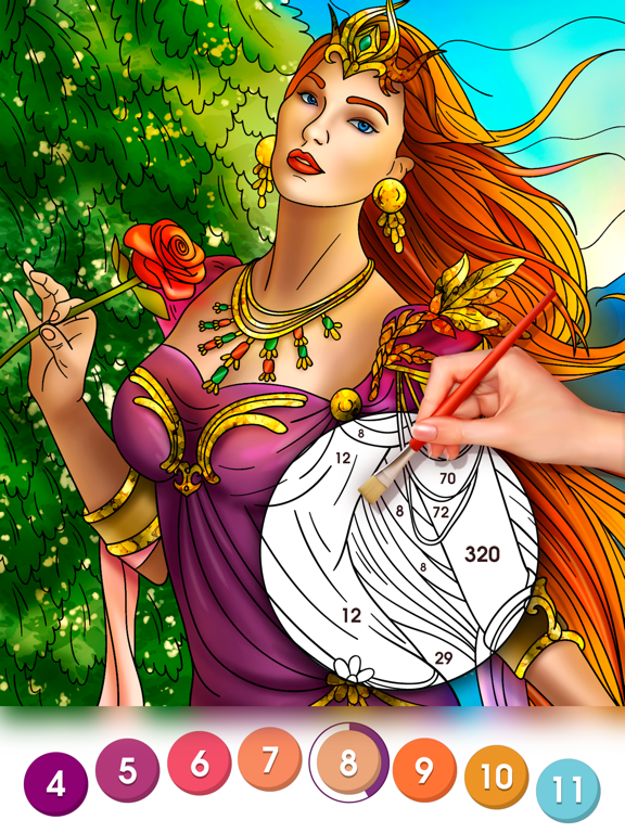 Screenshot #5 pour Premium Coloring Book for All