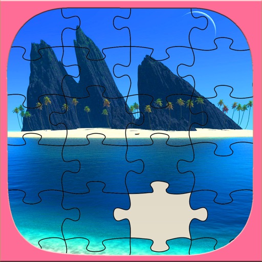 The Beach Island Jigsaw Puzzles Collection HD iOS App