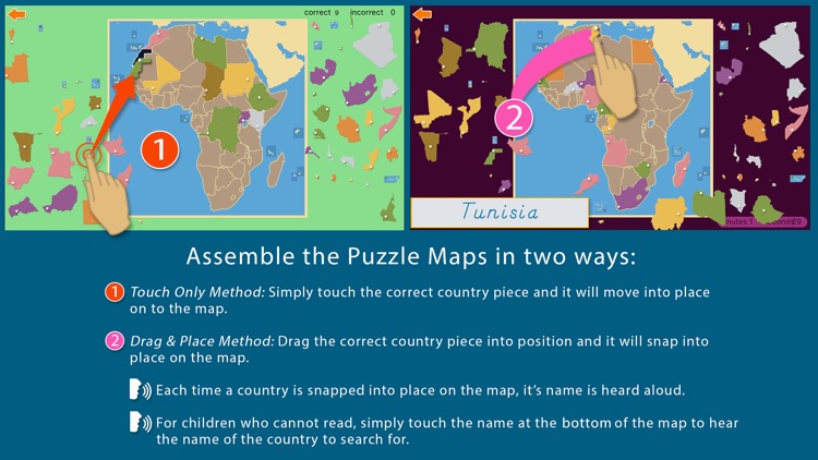Africa - Montessori Geography screenshot-3