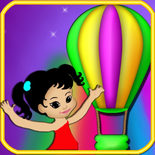 Collect Balloons Ride - Learn Colors icon