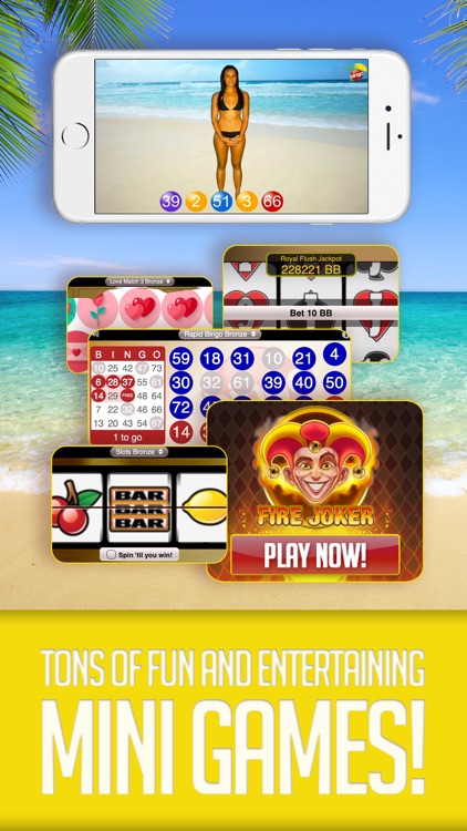 BEACH BINGO - Live Beach Bingo & Slots!