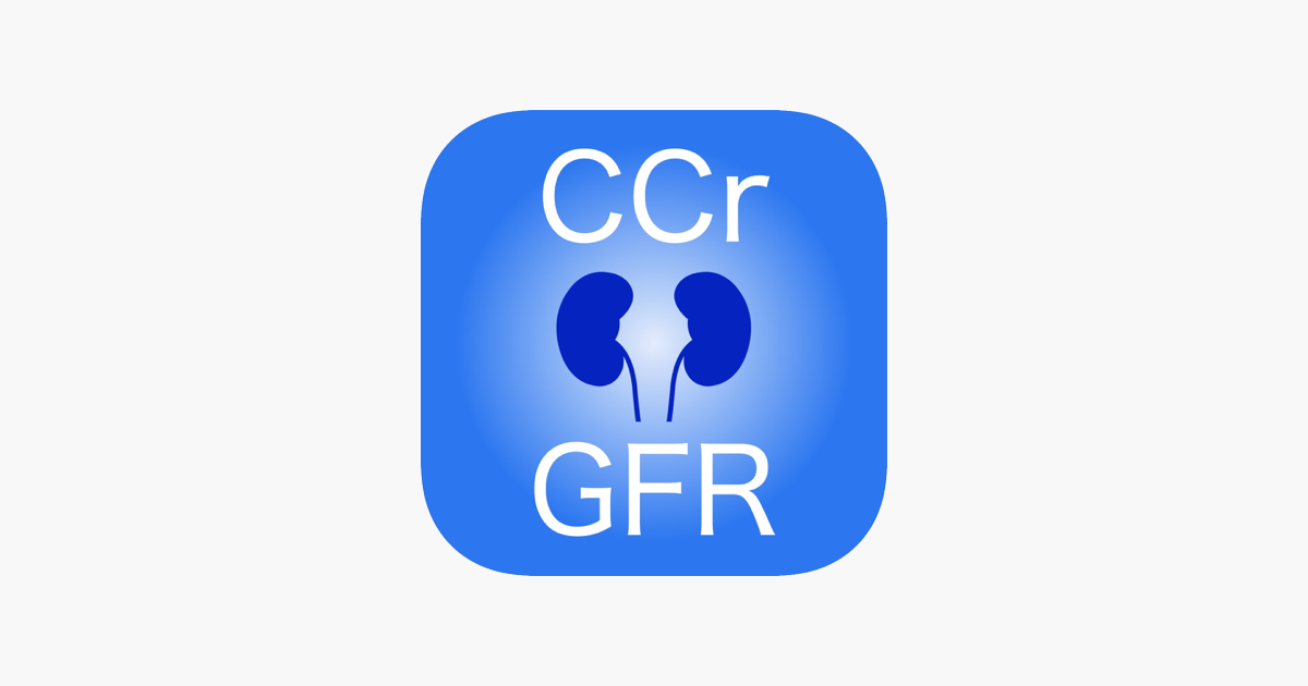 CCr/eGFR計算機」をApp Storeで