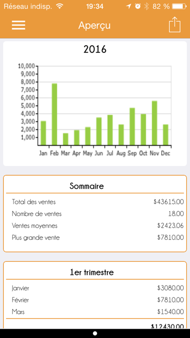 Télécharger Facture Facilecréer et envoyer des factures PDF Sur PC